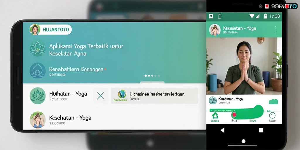 Antarmuka sederhana dan fungsional untuk praktik Yoga.