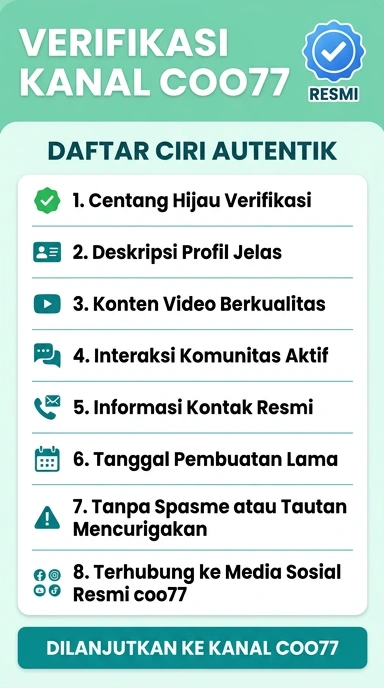 Halaman Resmi Coo77 untuk Pengguna Android